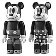 Mickey and Minnie Mouse Bearbrick Mini-Figures
