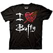 Buffy the Vampire Slayer I Heart Buffy T-Shirt