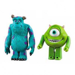 Monsters Inc Sully and Mike Kubrick 2-Pack