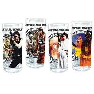 Star Wars Glasses 4-Pack
