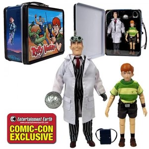 Venture Bros. Rusty & Jonas Venture Sr. w/Tin Tote Exclusive