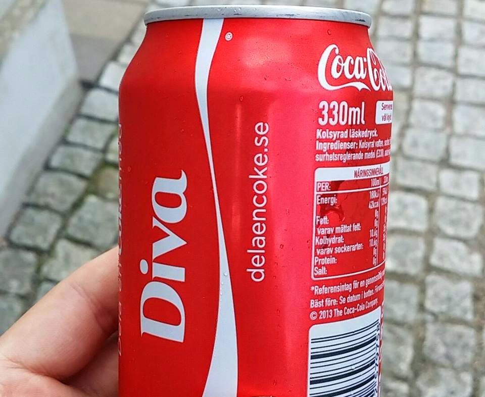 How cool! can have Coke with in Sweden. - Geek Girl Diva